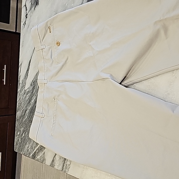 Izod 38x30 Sand Chinos Pockets GorpCore Casual Comfort Coastal Beach - Picture 4 of 7